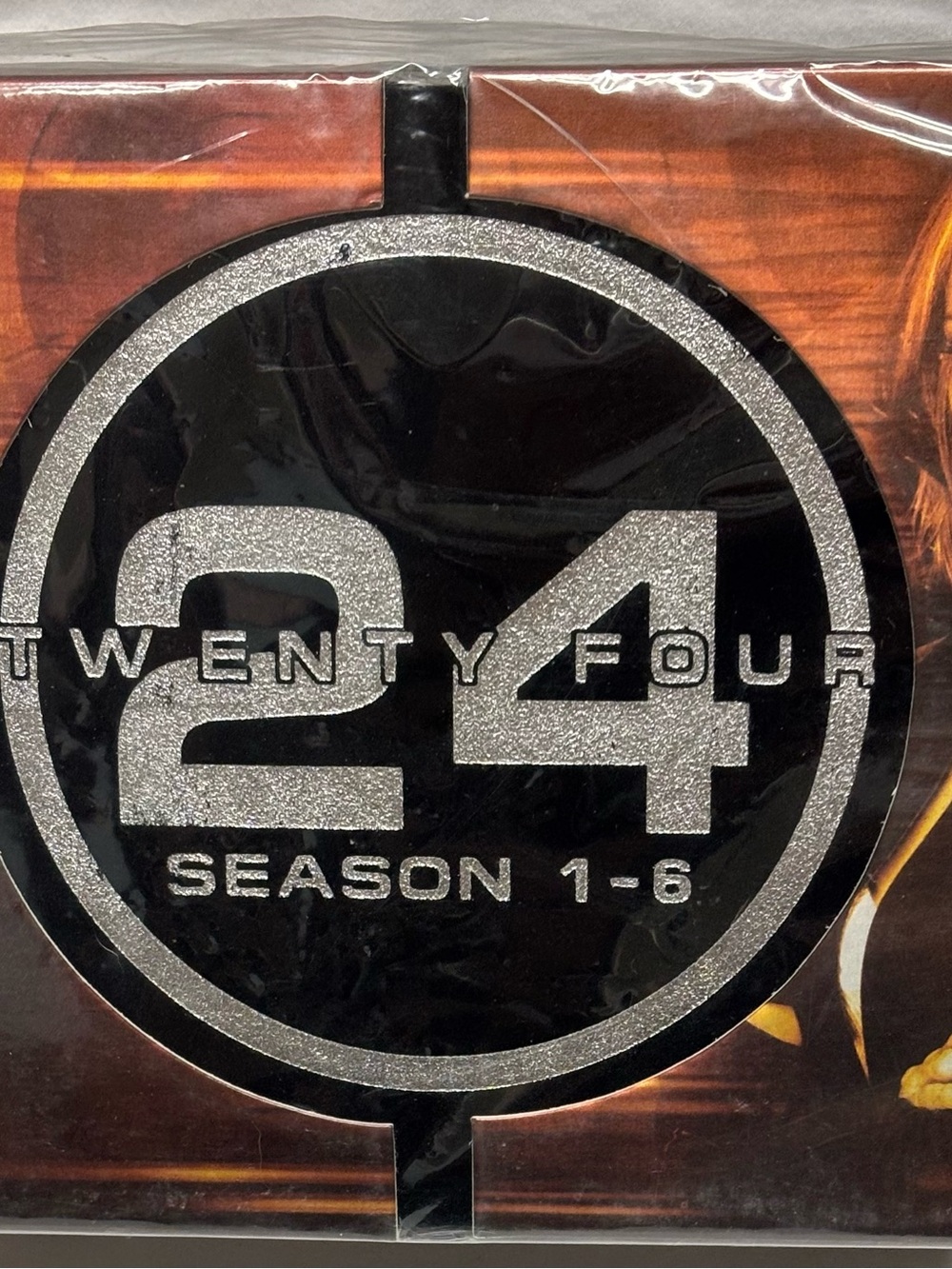 24 Season 1-6 Box Set - Black & Silver Logo Twentieth Century 2005 • NEW  SEALED